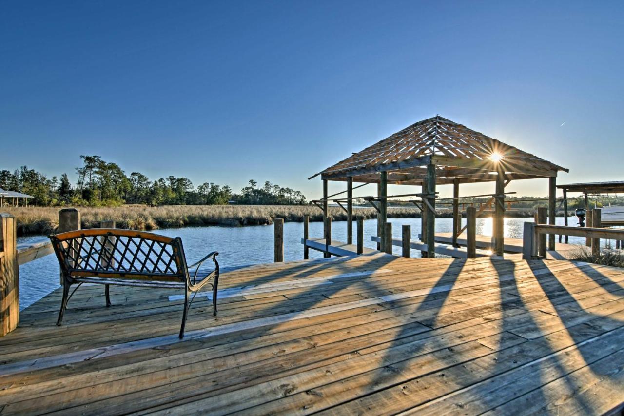 Gorgeous Ocean Springs Waterfront Home With Dock! 外观 照片